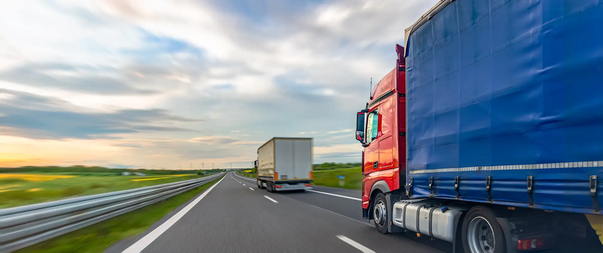 Camion per trasporti nazionali in autostrada – CGM Trasporti